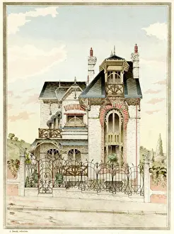 Superb Prints: FRENCH DOMESTIC BUILDING