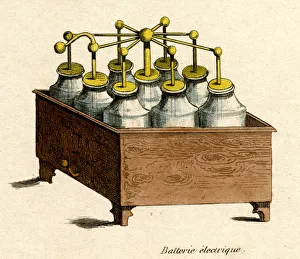 Images Dated 12th October 2018: FRENCH ELECTRIC BATTERY