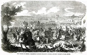 Andres Gallery: French engagement with Mexican Cavalry at San Andres