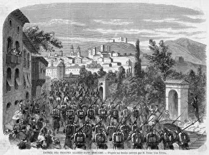 Bergamo Prints: French Enter Bergamo