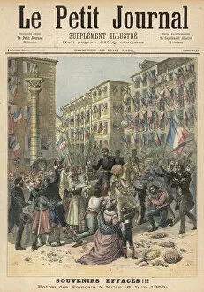 Enter Collection: The French enter Milan and are given a warm reception. Date: 8 June 1859