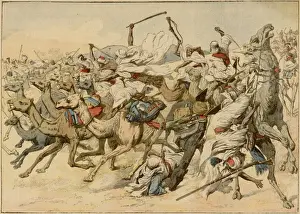 French Fight Moroccans