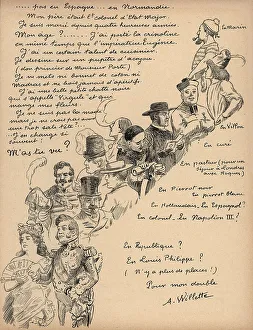 Array Prints: French Figures