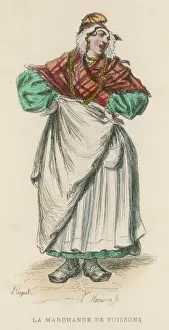 Fish Wife Prints: French Fishwife / 1850