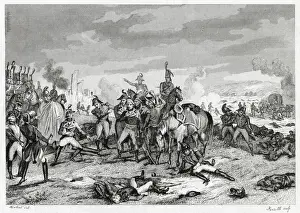 Routed Prints: French forces are routed by Russian forces at Trebia Date: 1799