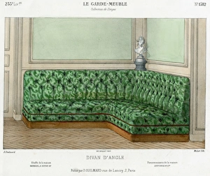 Angled Gallery: French furnishing -- corner seating