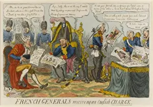 French Generals receiving an English Charge