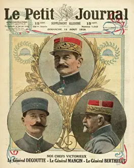 French Generals in Wwi