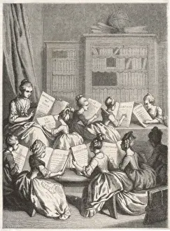 Grammar Prints: French Girls Rhetoric