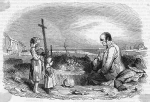 Funerals Prints: FRENCH GRAVE DIGGER