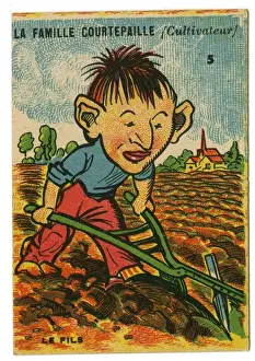 French Happy Families - Farmer