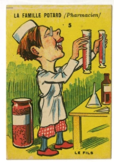 French Happy Families - Pharmacist