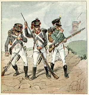 Images Dated 13th February 2019: FRENCH INFANTRY / 1806