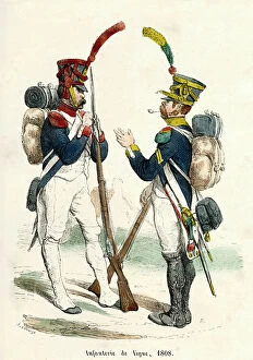 Images Dated 13th February 2019: FRENCH INFANTRY 1808