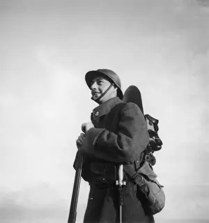French infantry officer training WWII