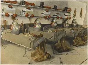 Cavalrymen Prints: French Kit Inspection