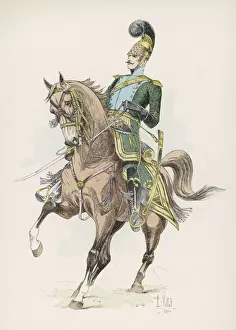 Lancer Prints: FRENCH LANCER, 1813