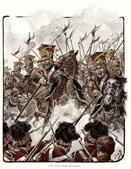 Rouges Prints: FRENCH LANCIERS ROUGES