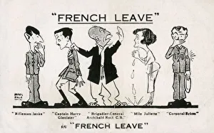 Reginald Prints: French Leave, by Reginald Berkeley, touring play, at the Opera House, Buxton, Derbyshire
