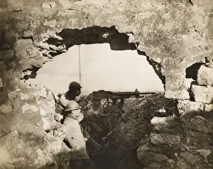 French Machine Gun WWI