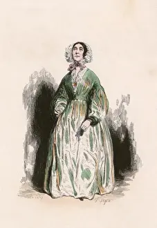 Waitresses Prints: French Maitresse 1850