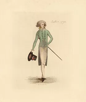 French man wearing the fashion of July 1790
