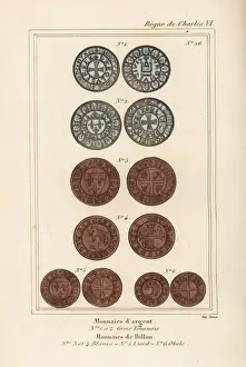 Gros Prints: French medieval silver (argent) and copper
