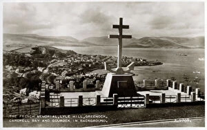 Images Dated 24th April 2019: The French Memorial - Lyle Hill, Greenock