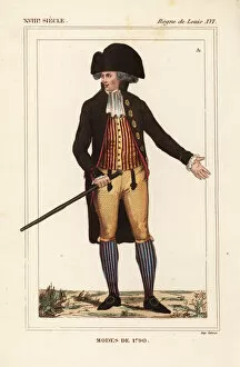 Mens Gallery: French mens fashions of 1790