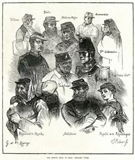 Torn Collection: French Military Personnel 1871