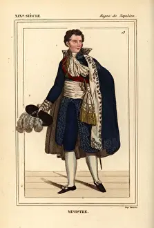 Librairie Prints: French minister of state, Napoleonic era