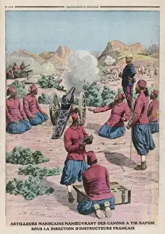 Quick Prints: FRENCH MOROCCO CANNON