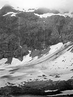 Waterfalls Prints: French mountain waterfalls