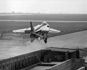 Catapult Prints: French Navy Jaguar prototype M-05 during catapult trials