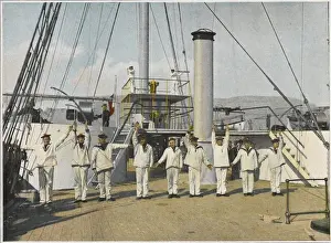 S End Prints: French Navy Signallers