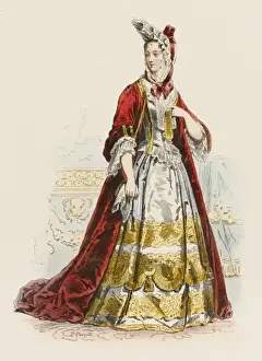Noble Woman Prints: French Noblewoman