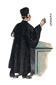 French Occupations card series game 1890s