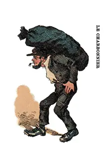 French Occupations card series game 1890s