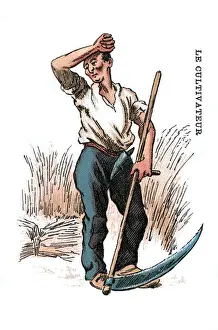 French Occupations card series game 1890s