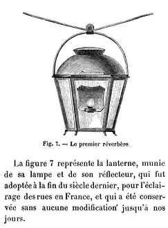 Lowered Prints: French Oil Street Lamp