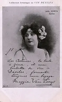 Maggie Prints: French Opera star - Margaret ( Maggie ) Van Parys