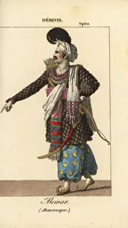 Luigi Prints: French operatic bass singer Henri-Etienne Derivis 1780-1856