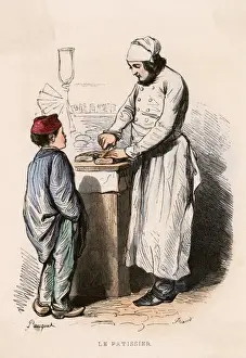Pastry Prints: French Pastry Cook