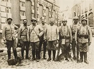 Rheims Prints: French patrol WWI