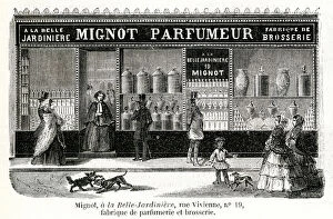 Images Dated 21st December 2018: French perfume shop 1854