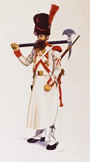 Guardsman Prints: French Pioneer Guardsman