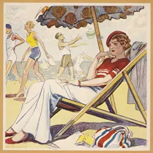 On a French Plage