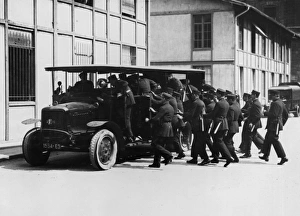 Images Dated 9th June 2016: French Police Cadets