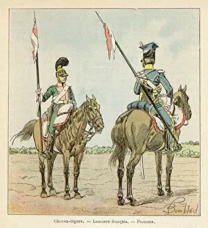 Horse Back Gallery: French & Polish Lancers