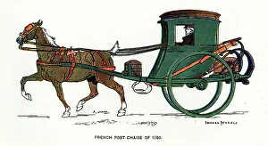 Penfield Prints: French Post Chaise of 1760
